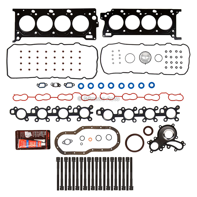 HS26394PT, CS26394, ES72249-1 Full Gasket Set Head Bolts Fit 07-09 Toyota Sequoia Tundra Lexus 5.7L DOHC 3URFE