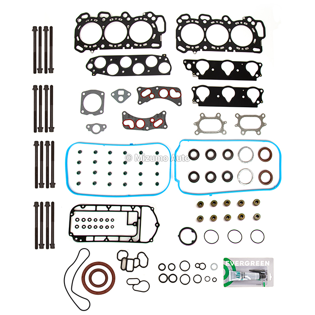 HS26265PT-7, CS26265, ES71329-1 Full Gasket Set Head Bolts Fit 06-08 Honda Pilot 3.5L V6 SOHC J35Z1