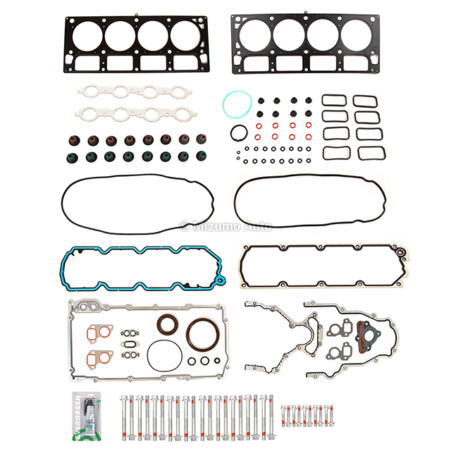 HS26192PT-9, ES72390, CS9284-1 Full Gasket Set Head Bolts Fit 08-15 Chevrolet Camaro Corvette SS Pontiac G8 6.2