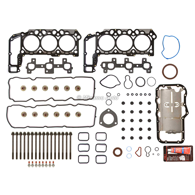 HS26229PT-1, CS26229, ES71129-1 Full Gasket Set Head Bolts Fit 05-09 Dodge Durango Jeep Grand Cherokee 3.7