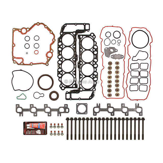 HS26157PT, CS26157, ES71129 Full Gasket Set Head Bolts Fit 99-02 Jeep Dodge Dakora Durango RAM 4.7L 287CID
