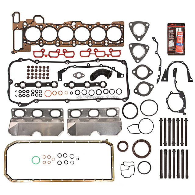 HS26245PT, CS26245, ES72440 Full Gasket Set Head Bolts Fit 01-06 BMW 325i 530i X3 X5 Z4 2.5 3.0 DOHC M54