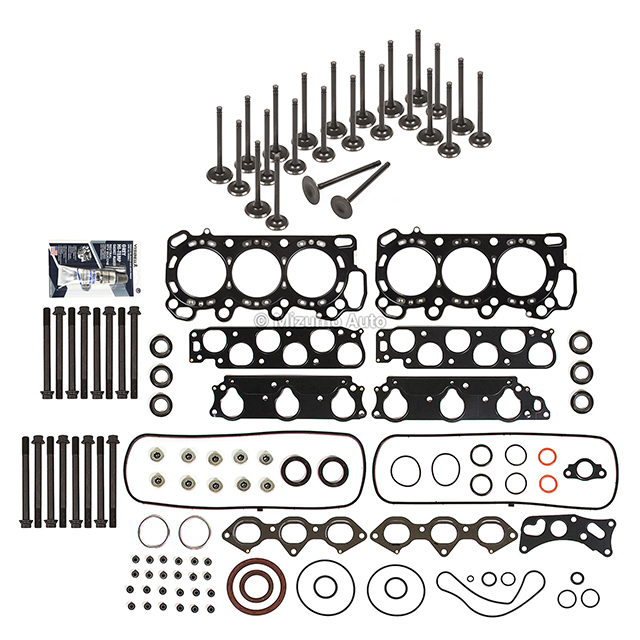 HS26196PT, CS26196, ES71329, V4349, V4561 Full Gasket Set Intake Exhaust Valves Fit 97-02 Acura Honda VTEC 3.0 SOHC J30A1