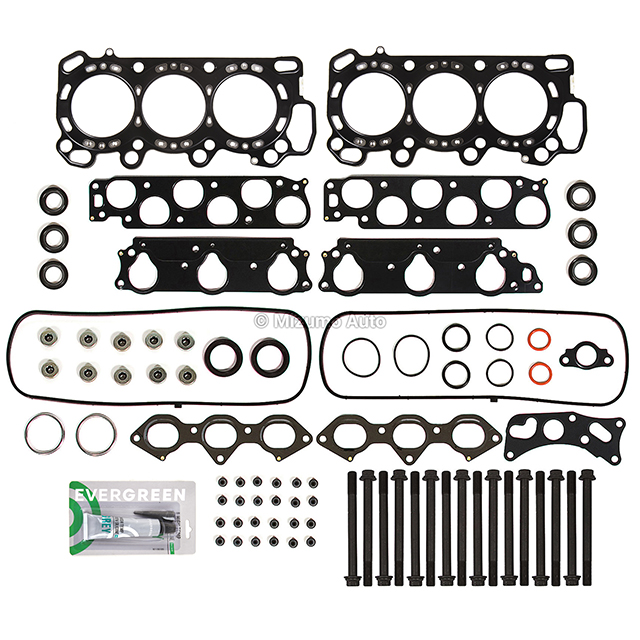 HS26196PT, ES71331 Head Gasket Bolts Set Fit 97-02 Acura CL Honda Accord VTec 3.0 SOHC J30A1