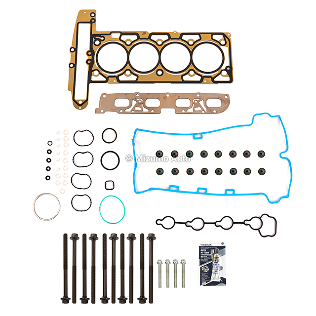HS26517PT, ES72196 Head Gasket Bolts Set Fit 10-13 Buick Verano Chevrolet Equinox GMC 2.4L