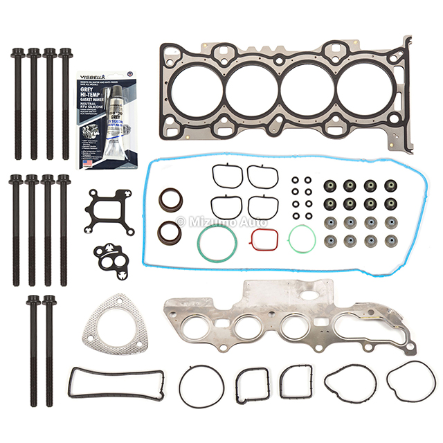 HS26522PT, ES72207 Head Gasket Bolts Set Fit 09-12 Ford Escape Fusion Mercury Mariner Milan 2.5