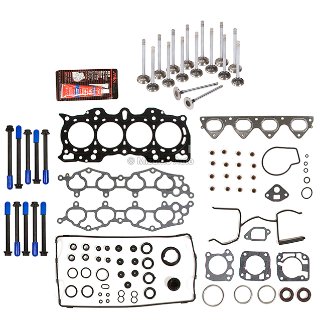 HS9698PT-1 MLS Head Gasket Set Intake Exhaust Valves Fit 90-01 Acura Integra B18B1 B18A1