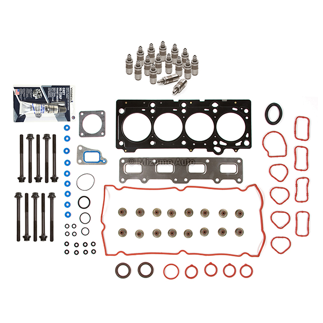 HS26202PT-3, ES71028 Head Gasket Set Bolts Lifters Fit 05-09 Chrysler PT Cruiser Jeep Wrangler 2.4L