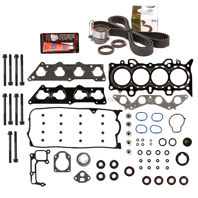 HS26236PT, 032-2953 Head Gasket Set Timing Belt Kit Fit 01-05 Honda Civic VTEC 1.7 D17A1