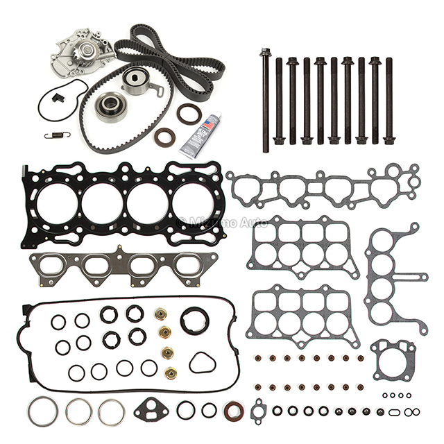 HS9851PT Head Gasket Set MLS Timing Belt Kit Water Pump Fit Honda F22A1 F22A4 F22A6