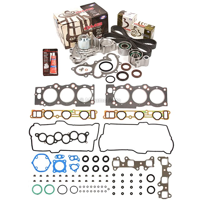 HS9904PT Head Gasket Set Timing Belt Kit Water Pump Fit 92-93 Toyota Camry Lexus 3VZFE