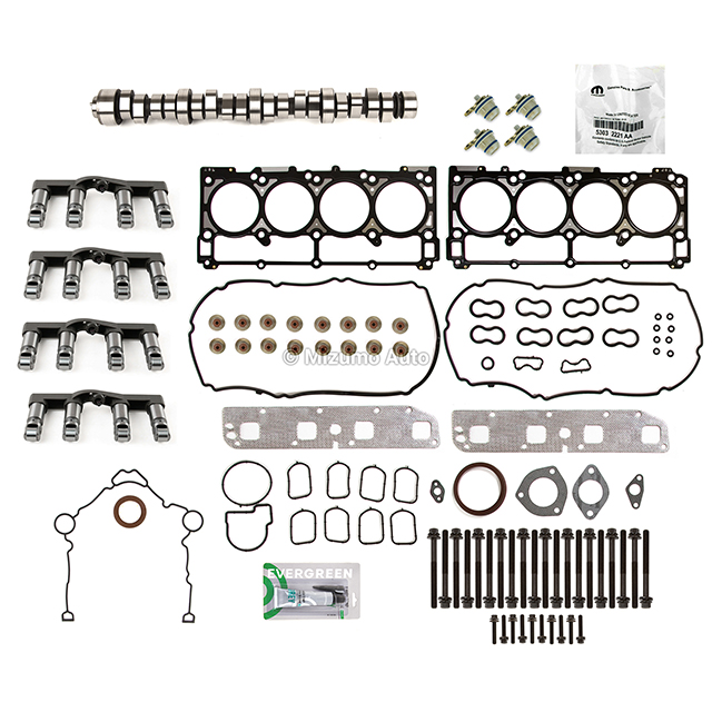  NON MDS Lifters Camshaft Kit for 05-08 Chrysler Dodge Jeep 5.7L Hemi Engines