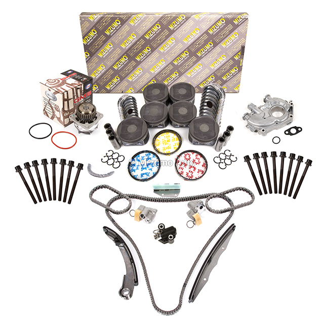 HS26370PT, CS26370, ES72900, MB3042, MB4510CP, MB648, BC1212, MBD45, BM11-110, RB3042, RB648, BB1219, RBD45, TW1020AM, TW648, TWD45, 13028-ZK01C, 13028-ZS00A, 13091-ZK00A, 13085-EA200, 13085-EA210, 13070-EA200, 13070-ZK01B, 13070-ZK01A, 15010-EA20A, 21010-7Y026, 12010-EA200, 12010-EA20B Overhaul Engine Rebuild Kit Fit 05-10 Nissan Frontier Pathfinder Xterra VQ40DE