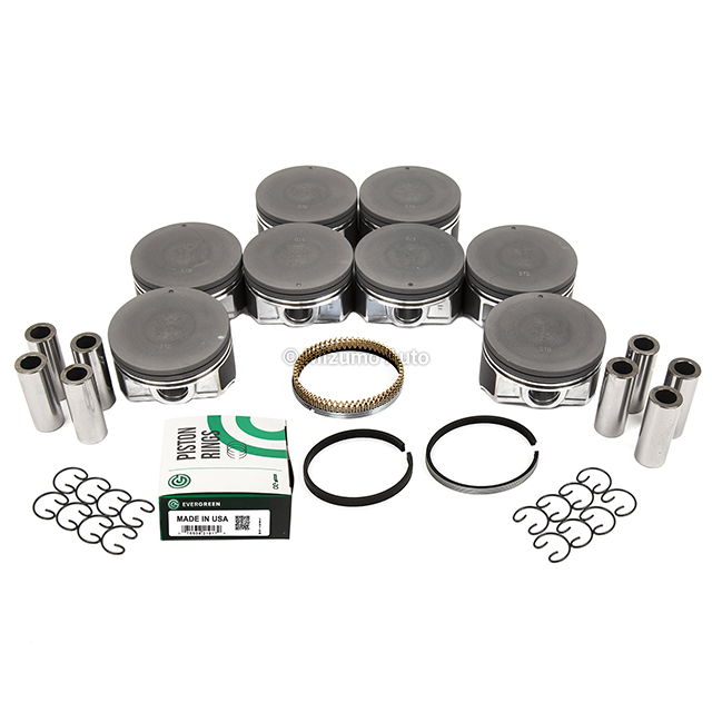 10-899 Pistons w/ Rings fit 99-04 Chevrolet Tahoe GMC Yukon Sierra 1500 4.8L