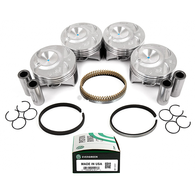 10-866 Pistons w/ Rings fit 02-06 Acura RSX Honda Civic VTEC 2.0L K20A3