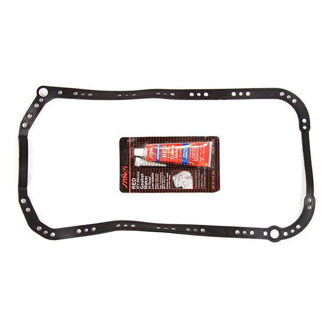 OS30632R Oil Pan Gasket Fit 90-02 Honda Isuzu Acura 2.2L 2.3L VIN 4 F22B1 F23A1 H22A1
