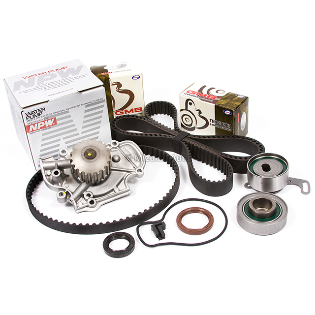 14400-PT0-004, 13405-PT0-004, 13404-PT0-004, 14510-PT0-004, 19200-P0A-003 Timing Belt Kit NPW Water Pump Fit 90-97 Honda Prelude Accord Isuzu F22A F22B