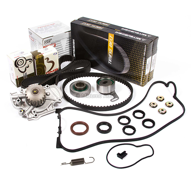 14400-PT0-004, 13405-PT0-004, 13404-PT0-004, 14510-PT0-004, 19200-P0A-003 Timing Belt Kit NPW Water Pump Valve Cover Fit Gasket Fit Honda Accord F22A F22B
