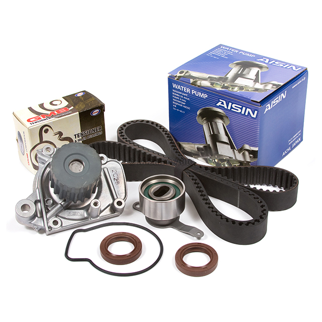 14400-P28-004, 14520-P2A-305, 19200-P2A-A01 Timing Belt Kit Water Pump Fit 96-00 Honda Civic D16Y7 D16Y8
