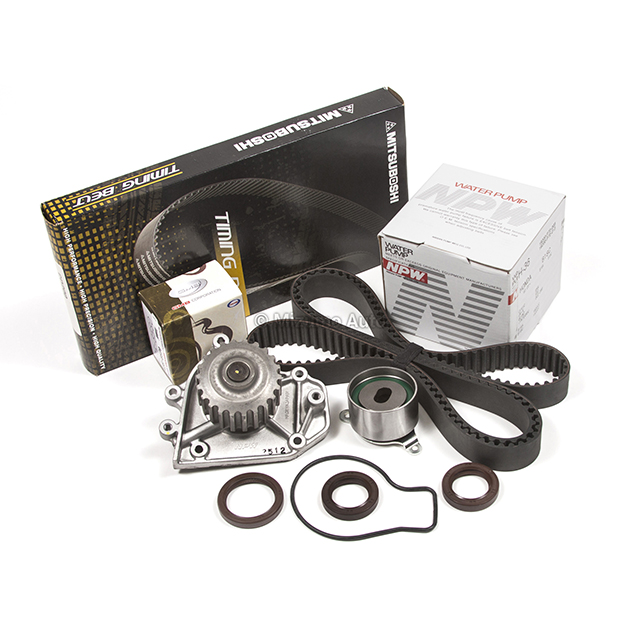 14400-P2T-004, 14510-P30-003, 19200-P72-013, TS26227, ITM227 Timing Belt Kit Water Pump Fit Filts 96-00 Honda Civic Si Del Sol VTEC B16A2