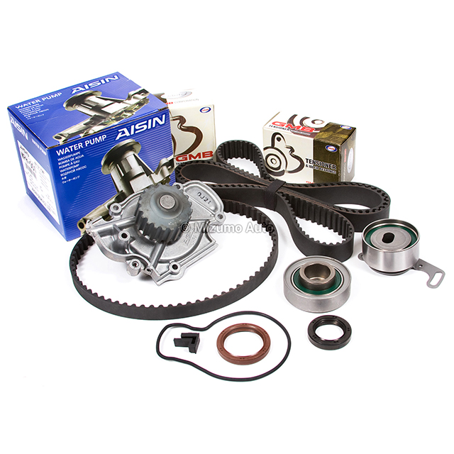 14400-P0A-004, 13405-PT0-004, 13404-PT0-004, 14510-PT0-004, 19200-P0A-003, TS26244, ITM244, 135-1280 Timing Belt Kit AISIN Water Pump Fit 2.2 2.3 Honda Accord Odyssey F22B1 F23A