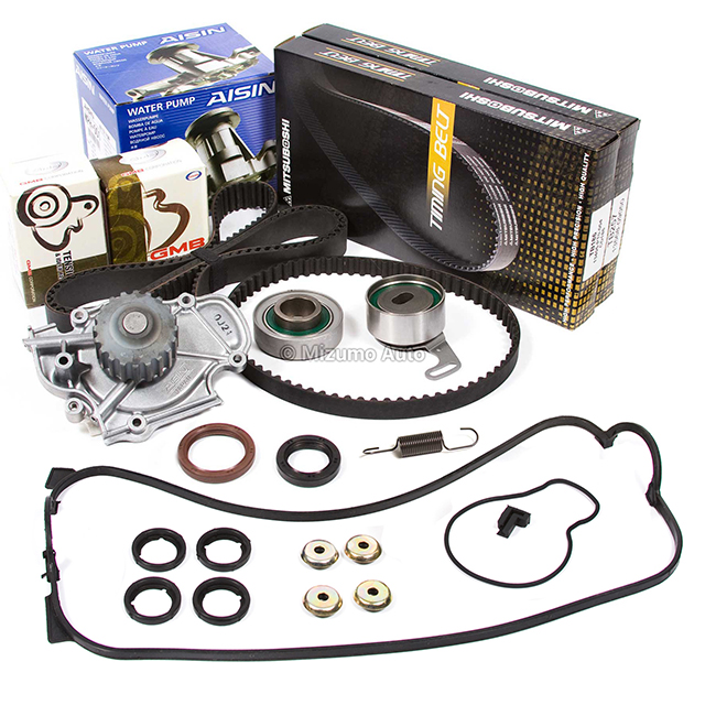14400-P0A-004, 13405-PT0-004, 13404-PT0-004, 14510-PT0-004, 19200-P0A-003, TS26244, ITM244, GMB 135-1280 Timing Belt Kit Water Pump Valve Cover Fit Gasket 98 Honda Accord DX F23A5