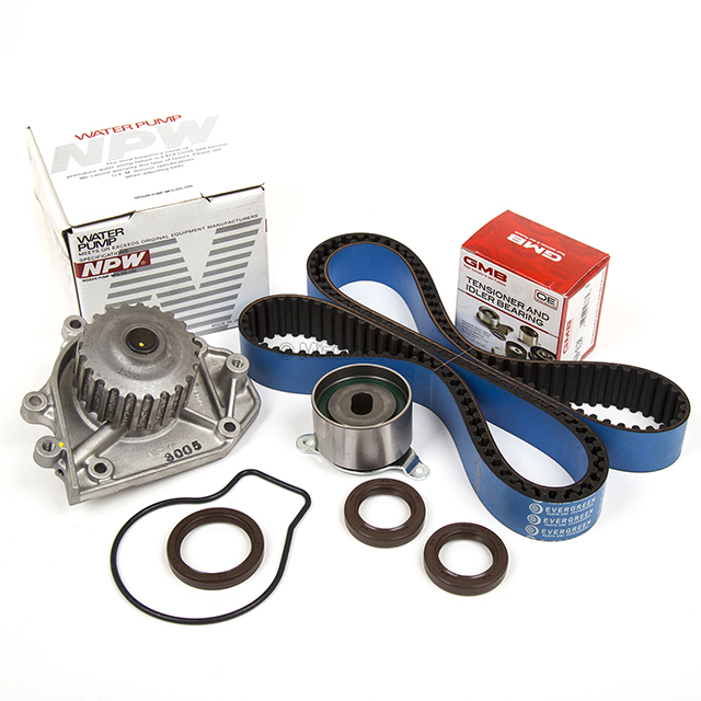 14400-P72-014, 14510-P30-003, 19200-P72-003 Timing Belt Kit Water Pump Fit 92-01 Acura Integra GSR Type-R 1.8 B18C1 B18C5