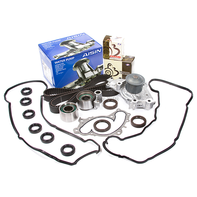 13568-09080, 13503-0A010, 13505-20010, 16100-29085, TS26257, ITM257 Timing Belt Kit Water Pump Valve Cover Fit 99-04 Toyota Camry Lexus RS300 1MZFE