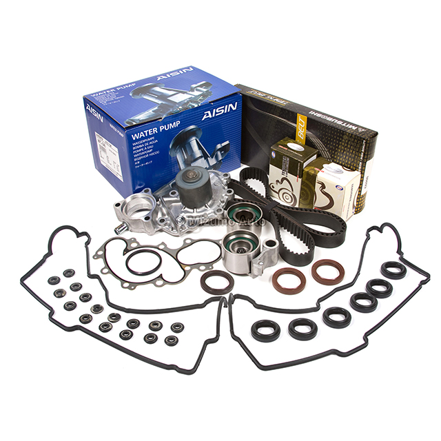13568-YZZ03, 13503-62040, 13505-62070, 16100-69398-83, TS26271, ITM271 Timing Belt Kit Water Pump Valve Cover Gasket Set Fit Toyota Pickup 3.4 5VZFE