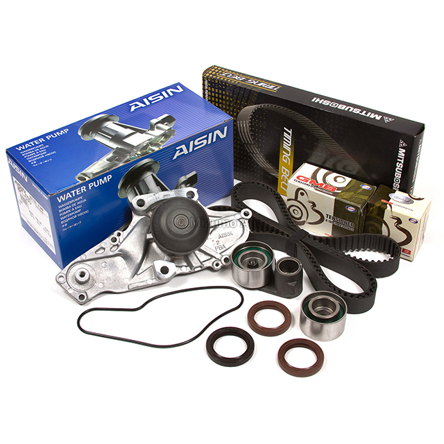 14400-P8A-A02, 14550-PGE-A01, 14510-PGE-A01, 19200-P8A-A02 Timing Belt Kit Water Pump Fit 97-03 Acura TL CL Honda Accord J30A J32A J35A