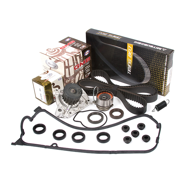 14400-PMM-A02, 14520-PLC-335, 19200-PLM-A01, TS26312, ITM312 Timing Belt Kit GMB Water Pump Fit 01-05 Honda Civic 1.7L D17A