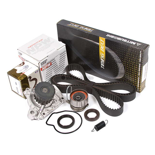 14400-PMM-A02, 14520-PLC-335, 19200-PLM-A01, TS26312, ITM312 Timing Belt Kit Water Pump Fit Honda Civic EX VTEC 1.7L D17A