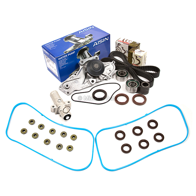 14400-RCA-A01, 14550-RCA-A01, 14510-RCA-A01, 14520-RCA-A01, 19200-RDV-J01 Timing Belt Kit AISIN Water Pump Gasket Fit 03-08 Acura Honda 3.2 3.5 3.7