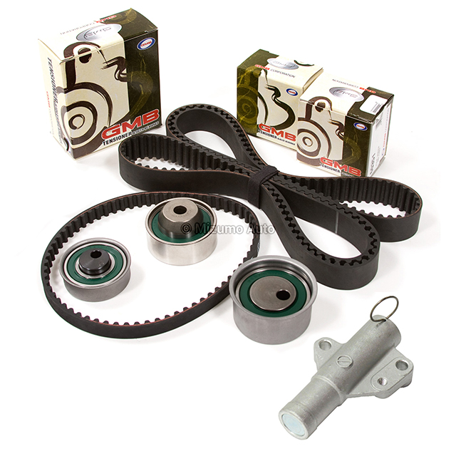 MR994968, MR984778, MR984375, MN137247, MD352473,  Timing Belt Kit Fit Tensioner 04-07 Mitsubishi Eclipse Galant Outlander 2.4 4G69