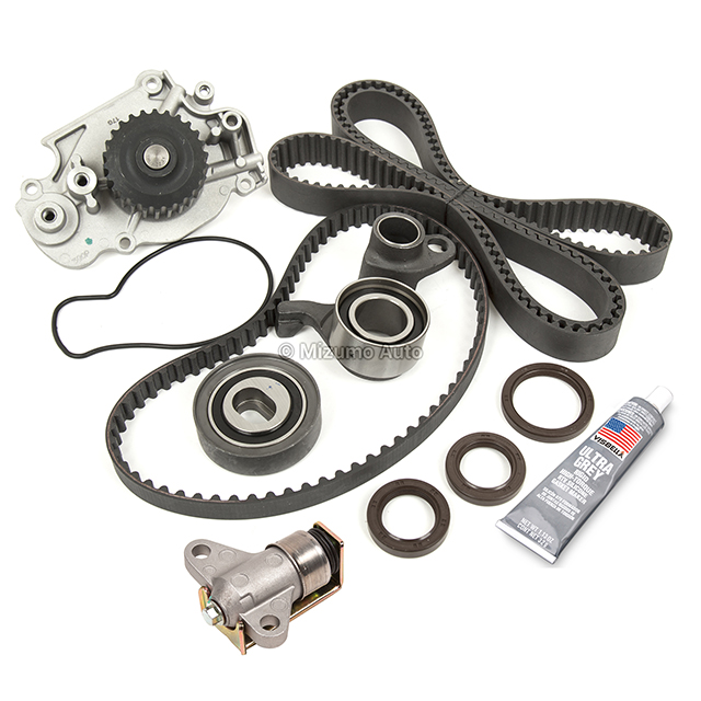 14400-P13-014, 13405-PT0-004, 13404-P13-003, 14510-P13-003, 19200-P13-003 Timing Belt Kit Water Pump Fit 93-01 Honda Prelude 2.2 VTEC DOHC H22A1 H22A4