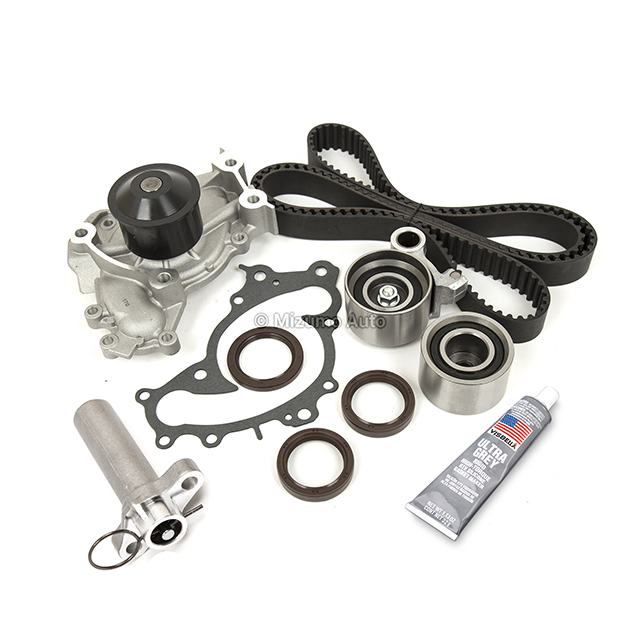 13568-09080, 13503-0A010, 13505-20010, 16100-29085 Timing Belt Kit Water Pump Fit 95-04 Lexus Toyota Avalon Camry Sienna 3.0 1MZFE