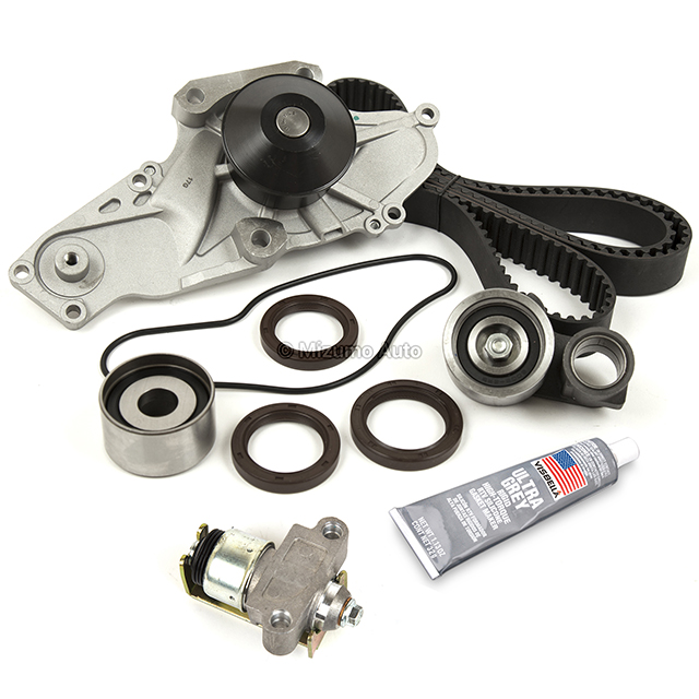 14400-P8A-A02, 14550-PGE-A01, 14510-PGE-A01, 19200-P8A-A02 Timing Belt Kit Water Pump Fit 98-02 Honda Accord 3.0L J30A1 / 97-99 Acura J30A1
