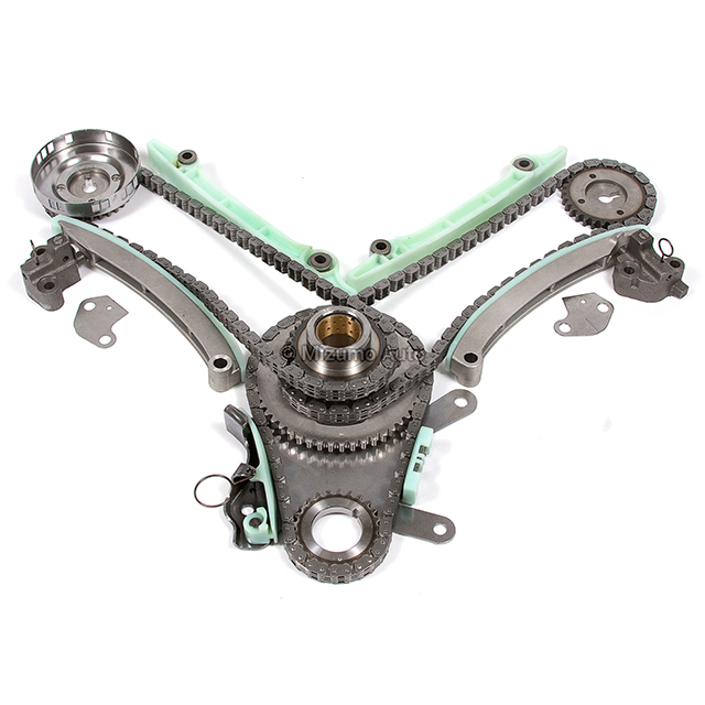 53020938, 53021393AA, 53020679, 53020680, 53020778, 53020681, 53020779, 53021168AA, 53020910, 53020781, 53021170AA, 53021021 Timing Chain Kit NGC Fit 03-08 Dodge Ram 1500 Durango Dakota Jeep Commander 4.7