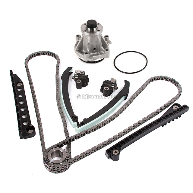 5L3Z-6268-A, XL3Z-6306-AA, F85Z-6K255-AA, 4L3Z-6M256-AA, F85Z-6M274-AA, 2L1Z-6K297-AA, 4C3Z-8501-B Timing Chain Kit Water Pump Fit 04-10 Expedition Ford F150 Lincoln TRITON 24V