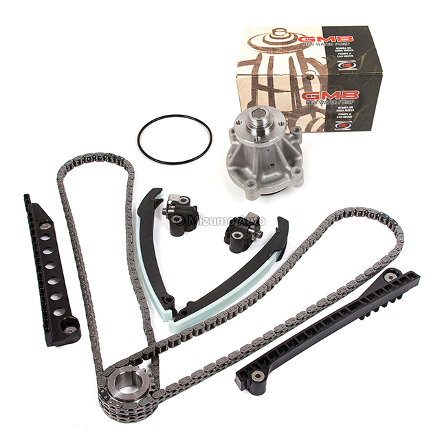 5L3Z-6268-A, XL3Z-6306-AA, F85Z-6K255-AA, 4L3Z-6M256-AA, F85Z-6M274-AA, 2L1Z-6K297-AA, 4C3Z-8501-B Timing Chain Kit Water Pump Fit 04-10 Expedition Ford F150 Lincoln TRITON 24V