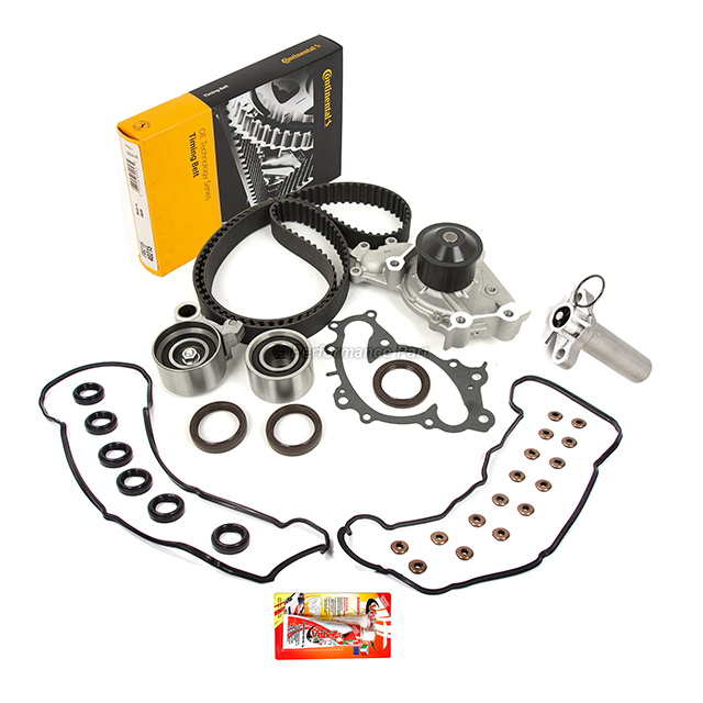 13568-09080, 13503-0A010, 13505-20010, 16100-29085 Timing Belt Kit Water Pump Gasket Fit 95-04 Lexus Toyota Avalon Camry 3.0 1MZFE