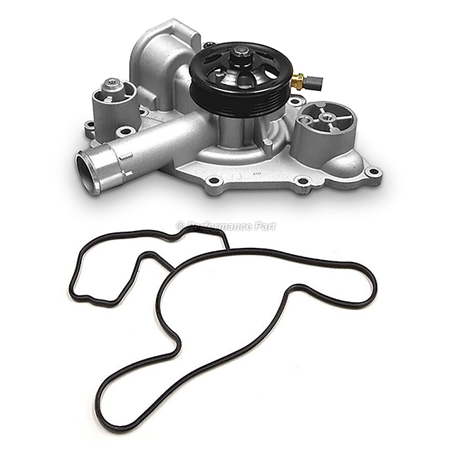 thumbnail image 2 of Water Pump With Temp Sensor For 11-22 Chrysler 300 Dodge Challenger Charger - EVERESTCO AW6653 2 of 6