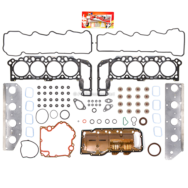 Full Gasket Set Pistons Bearings Fit 08-10 Dodge Ram Durango Jeep Commander 4.7L - Picture 7 of 12