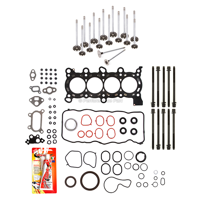 HS26397PT, CS26397, 14711-RNA-A00 , 14721-P2A-000 , 14711RNAA00 , 14721P2A000 , IV246, EV295 Full Gasket Set Intake Exhaust Valves Fit 06-11 Honda Civic 1.8L SOHC