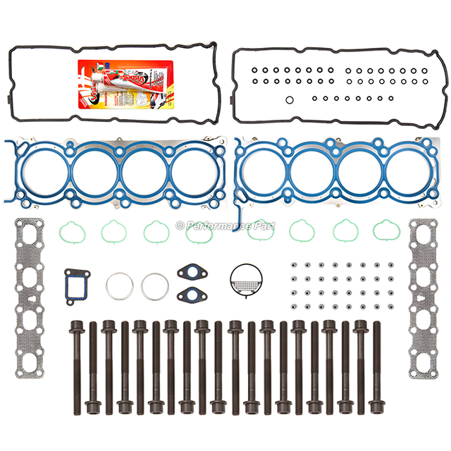HS26372PT, ES72198 Head Gasket Bolts Set for 04-09 Infiniti Nissan Armada Pathfinder 5.6L VK56DE
