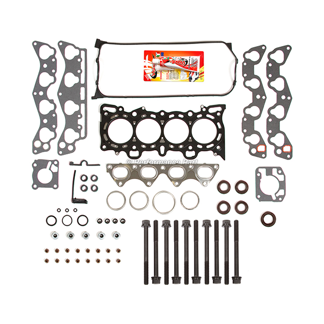 HS9915PT MLS Head Gasket Bolts Set for 96-00 Honda Civic Del Sol 1.6 SOHC D16Y5 D16Y8