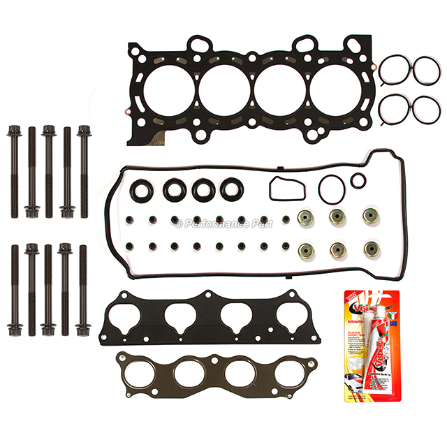 HS26244PT Head Gasket Bolts Set for 02-06 Honda CRV 2.4 DOHC 16V K24A1