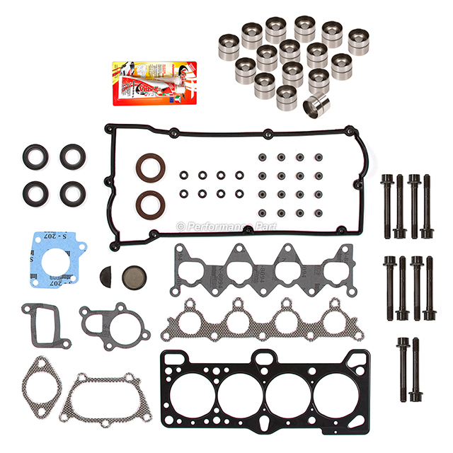 HS26224PT, ES71023 Set Bolts Head Gasket Lifters Fit 01-05 Hyundai Accent 1.6 DOHC G4EC