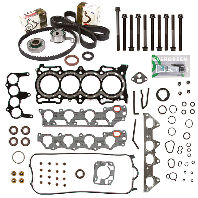HS26155PT, ES71329 Head Gasket Set Timing Belt Kit Fit 98-02 Acura Honda 2.3L SOHC 16v