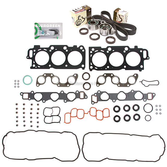 HS26266PT Head Gasket Set Timing Belt Kit Fit 04-10 Toyota Lexus ES330 RX330 3.3 3MZFE